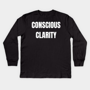 Conscious Clarity Kids Long Sleeve T-Shirt